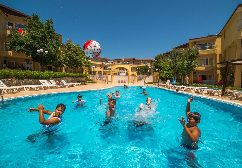 Болгария.Солнечный Берег.  "Мистраль" - детский лагерь.  Лето 2021